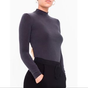 American Apparel Brushed Jersey Turtleneck